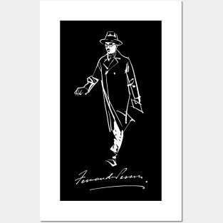 Fernando Pessoa-Portuguese poet, Literature, poetry Posters and Art